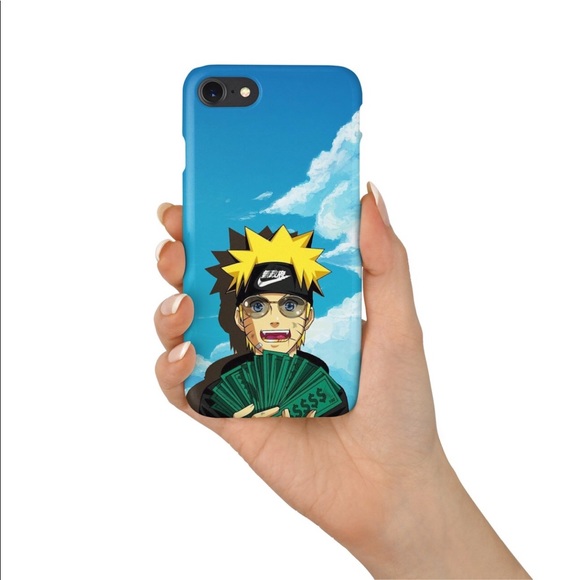 Naruto cash clouds Case for all iPhones! - Picture 2 of 2